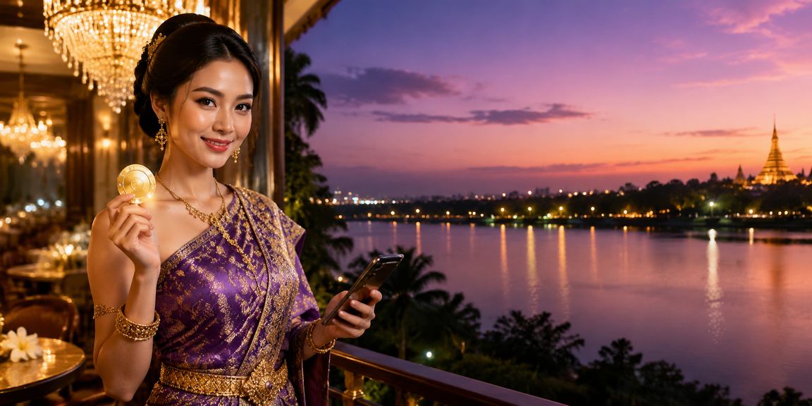 ရန်ကုန် အင်းလေးကန်စွန့်စားမှုကွင်းတွင် ဖုန်းပေါ်က ကာစီနိုကစားသူ